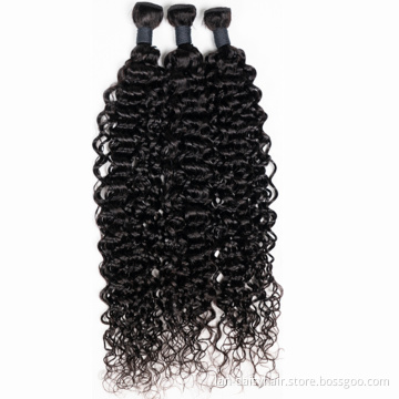 Mongolian Jerry Curl Bundles Curly Hair Bundles Human Hair Extensions Bundles Hair  All Length  In Wholesale